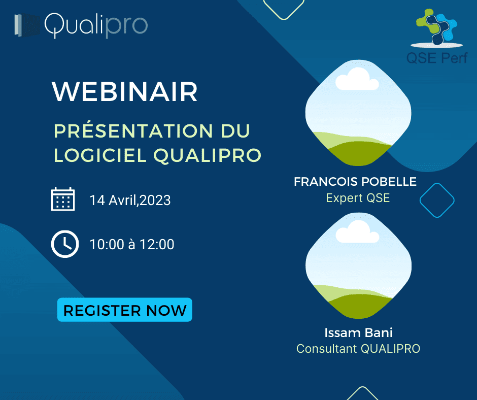 Webinaire Qualipro par QSE Perf le 14 avril 2023