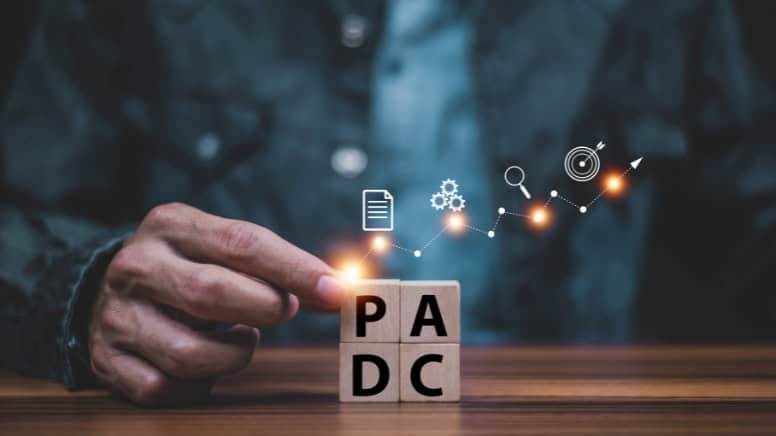 Une illustration de la démarche PDCA en matière de système de mangement de la qualité