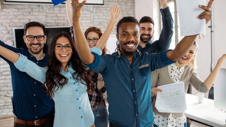 Un personnel satisfait des performances de leur entreprise