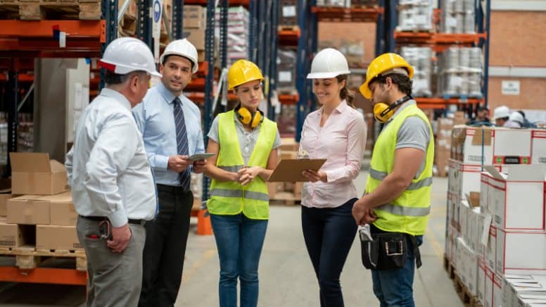 Une entreprise qui se prépare à l'audit de certification ISO 9001