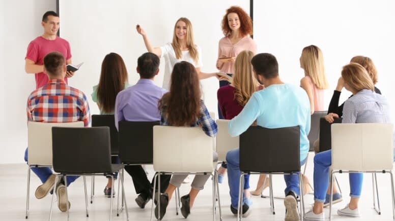 Une formation d'équipe d'une entreprise en QRQC