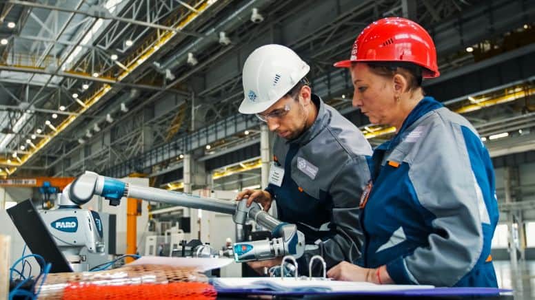 Une usine respectant les obligations légales en matière de QSE
