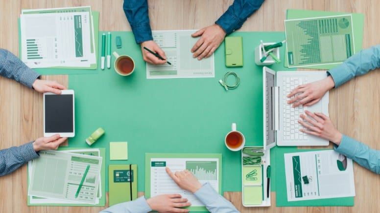 Une réunion de préparation d'un audit ISO 50001