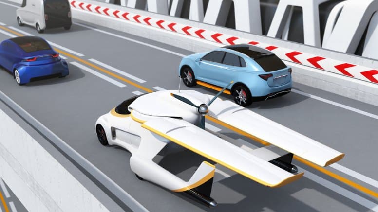 Une voiture volante comme avenir de l'aéronautique