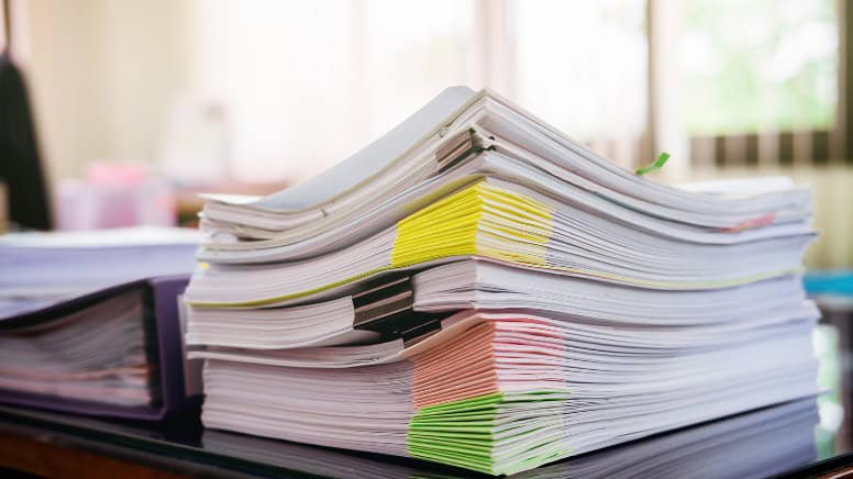 Des documents des processus d'une entreprise certifiée ISO 9001