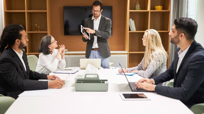 Une équipe qui prépare un audit interne ISO 9001