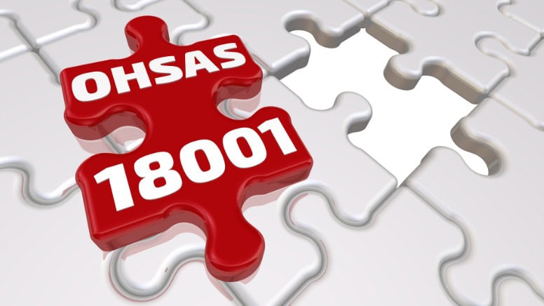Une illustration de la OHSAS 18001, le prédécesseur de l'ISO 45001