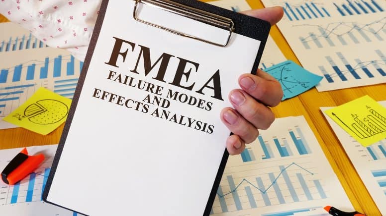 Une illustration de la FMEA utilise dans le cadre de l'APQP