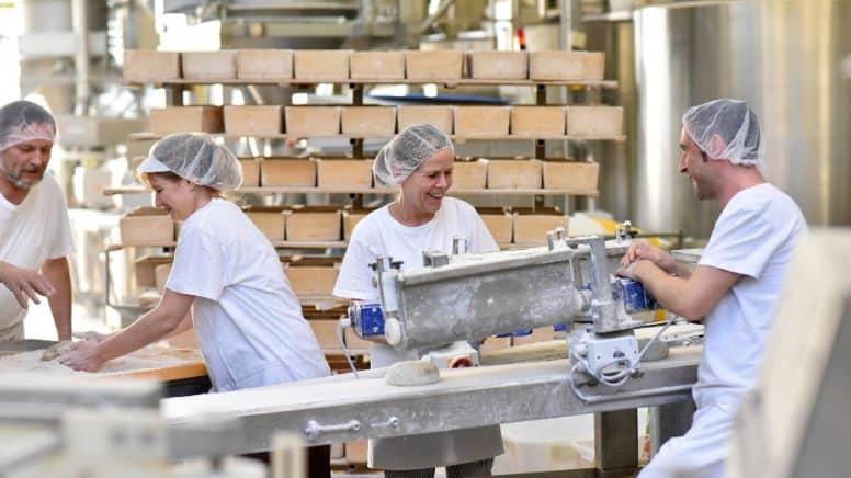 Une usine à haut niveau de productivté